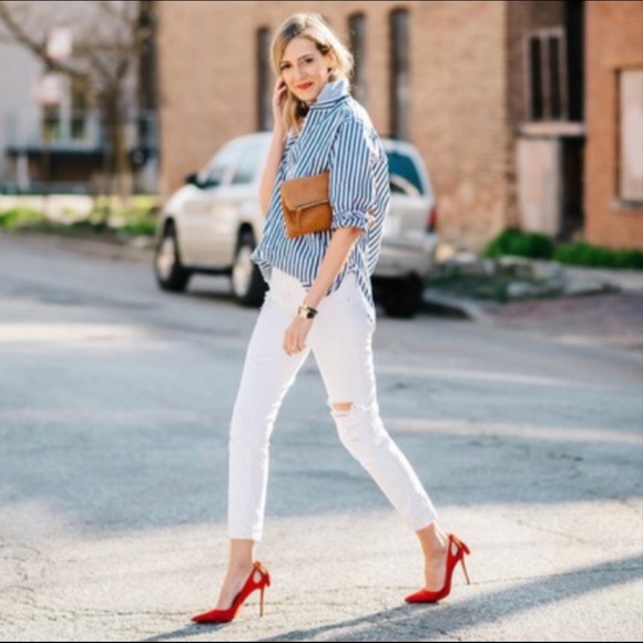 Sincerely Jules ✨ White Skinny Jeans NWOTs Size 27 - Picture 2 of 5